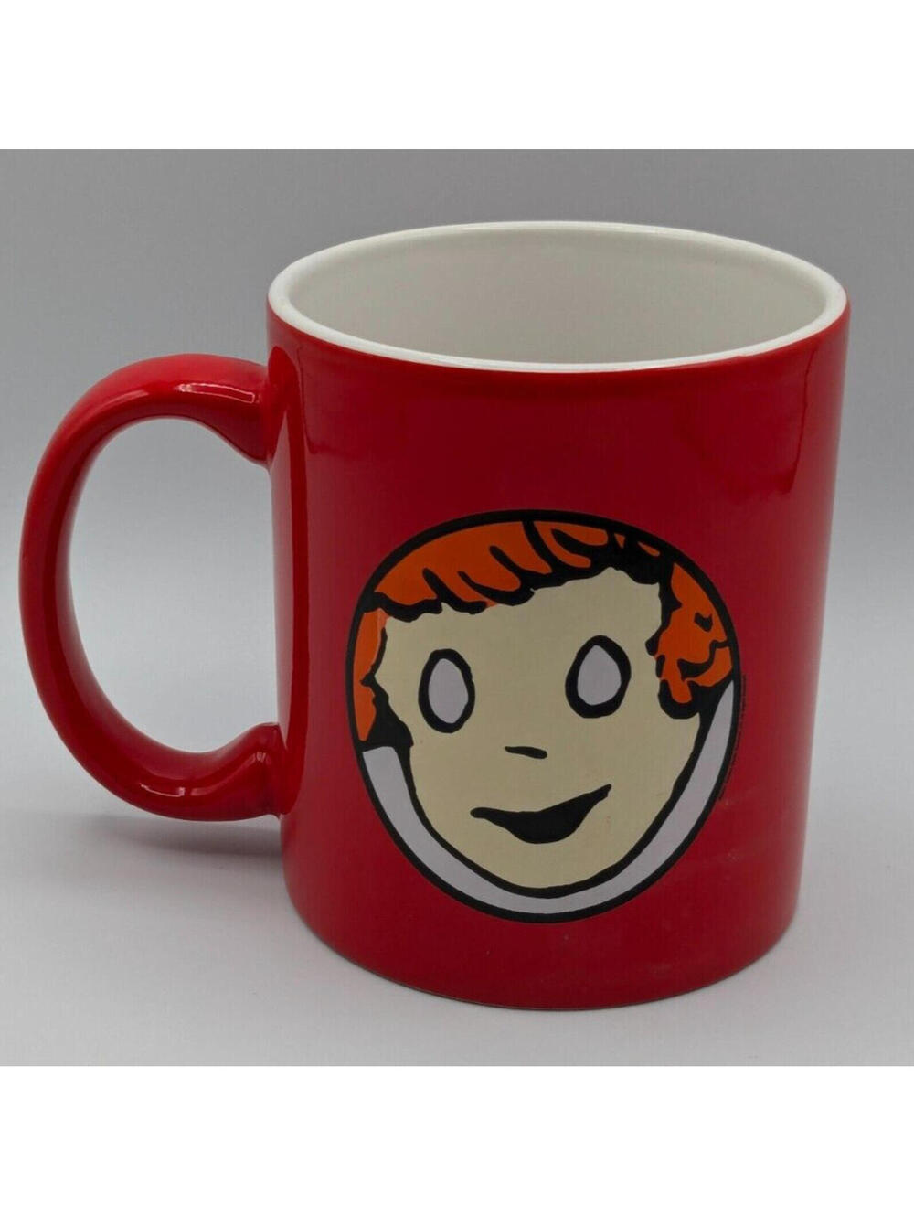 Little Orphan Annie Red Mug by M Ware, Rare